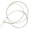 Midwest Fastener 48" Natural Nylon Plastic Cable Ties 50PK 08040